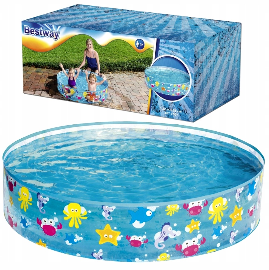 

Basen Basenik Dziecięcy Ogrodowy Rozporowy Brodzik