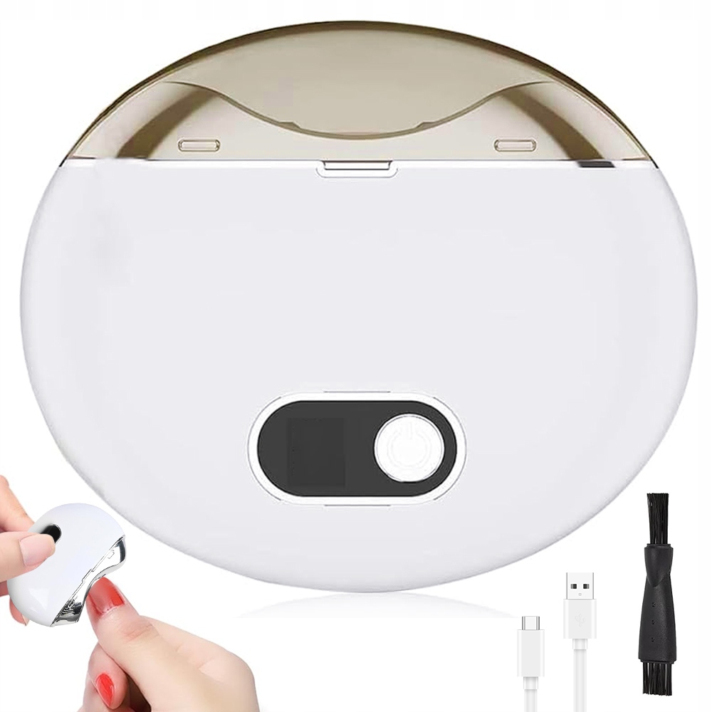 Elektrický Zastřihovač Nehtů Se 3 Rychlostmi A Usb Nabíjením