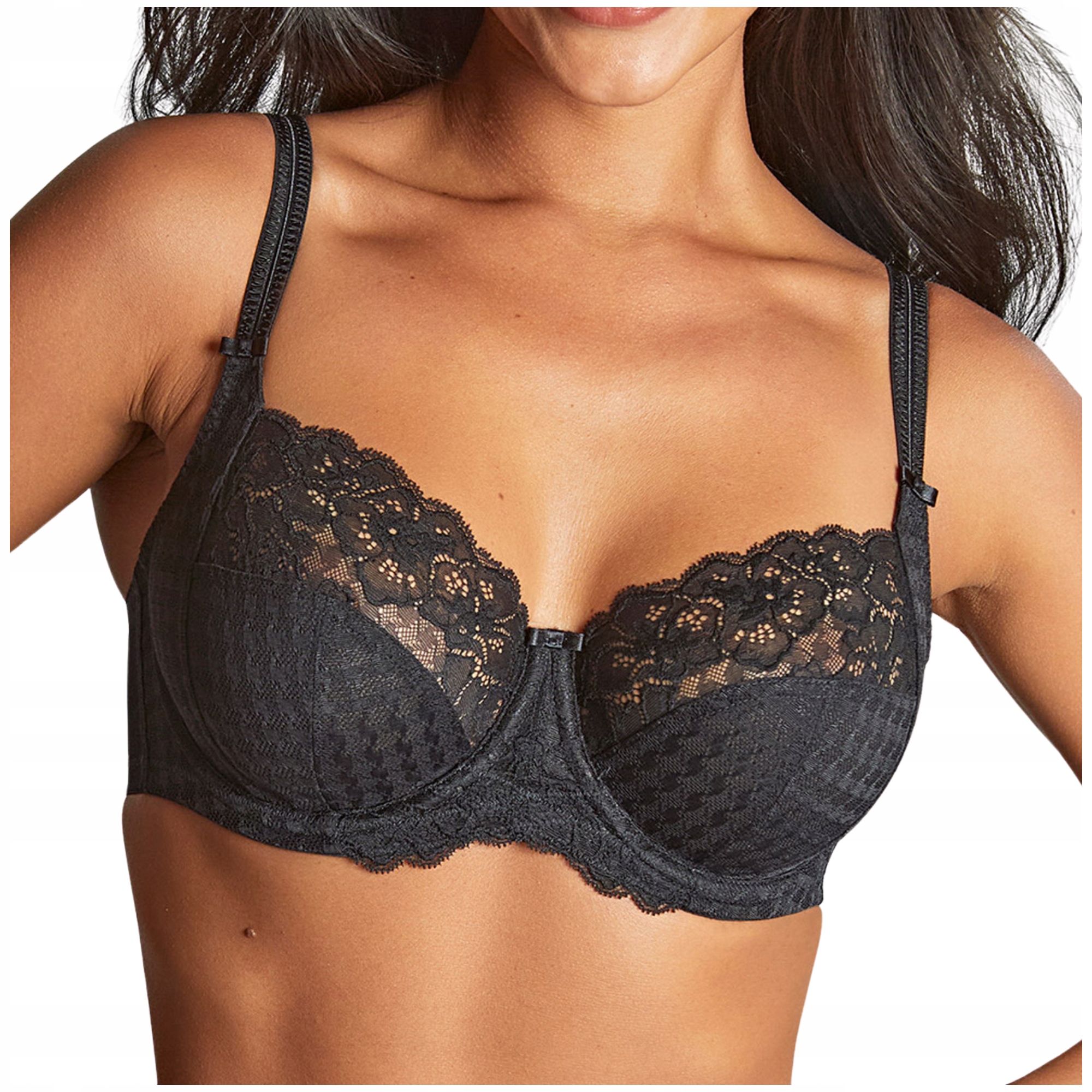 Měkká podprsenka soft černá Panache Envy Full Cup 7285 32E/70F