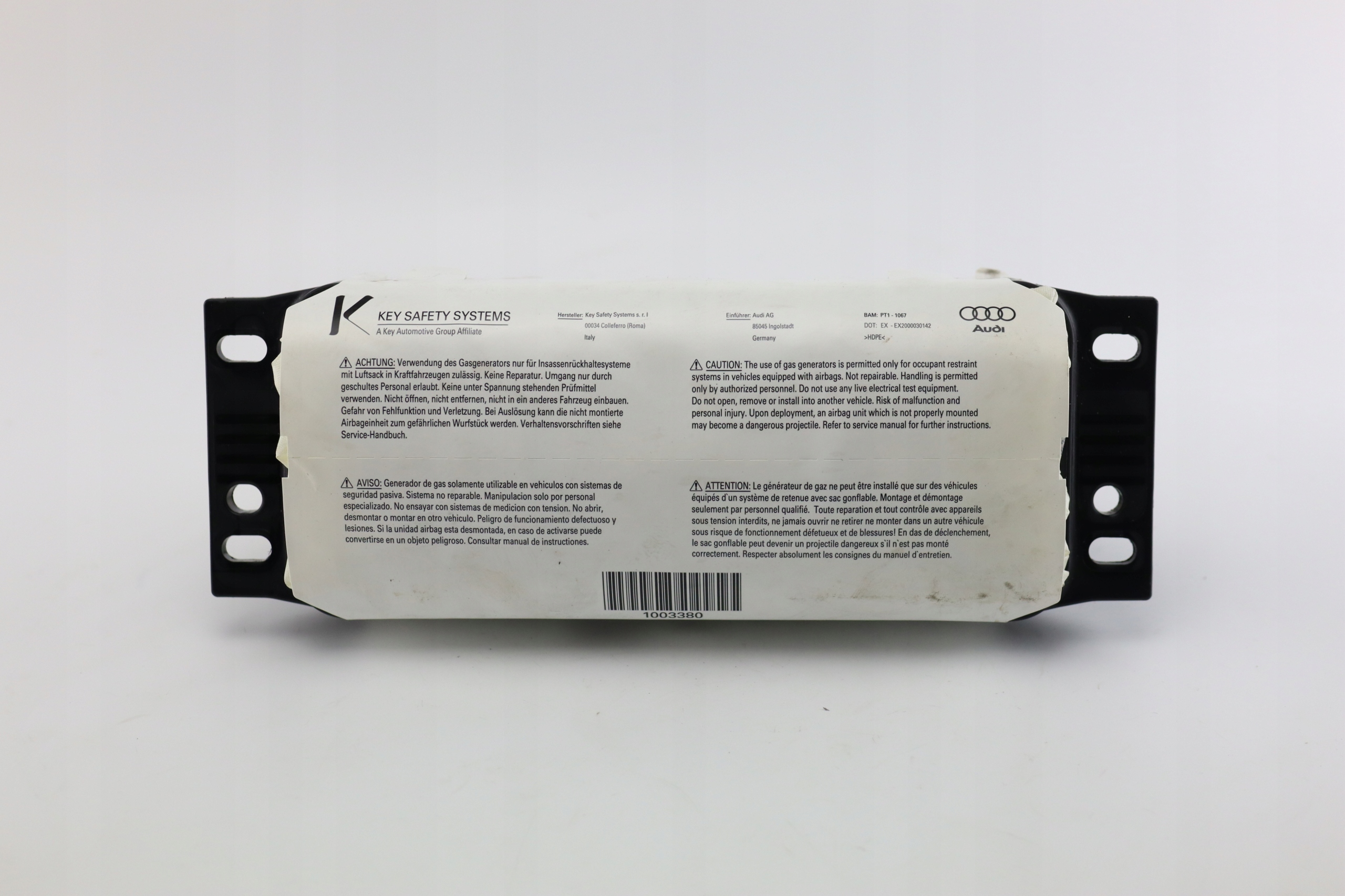 8J0880202B - ПОДУШКА ПАССАЖИРА АУДИ ТТ 8ДЖ (06-10) 8ДЖ0880202Б