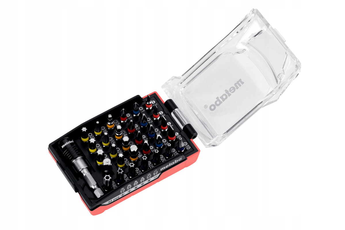 Bity Zestaw Bitów Końcówki 32szt 626696000 Metabo EAN (GTIN) 4061792193567