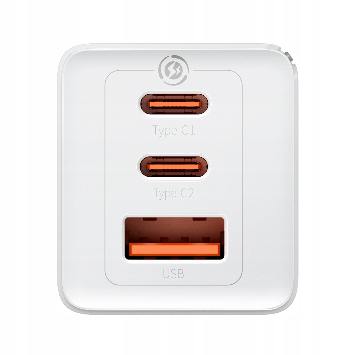 BASEUS SZYBKA ŁADOWARKA SIECIOWA ZASILACZ 3x USB USB-C 65W PD QC 4.0 +KABEL Marka Baseus