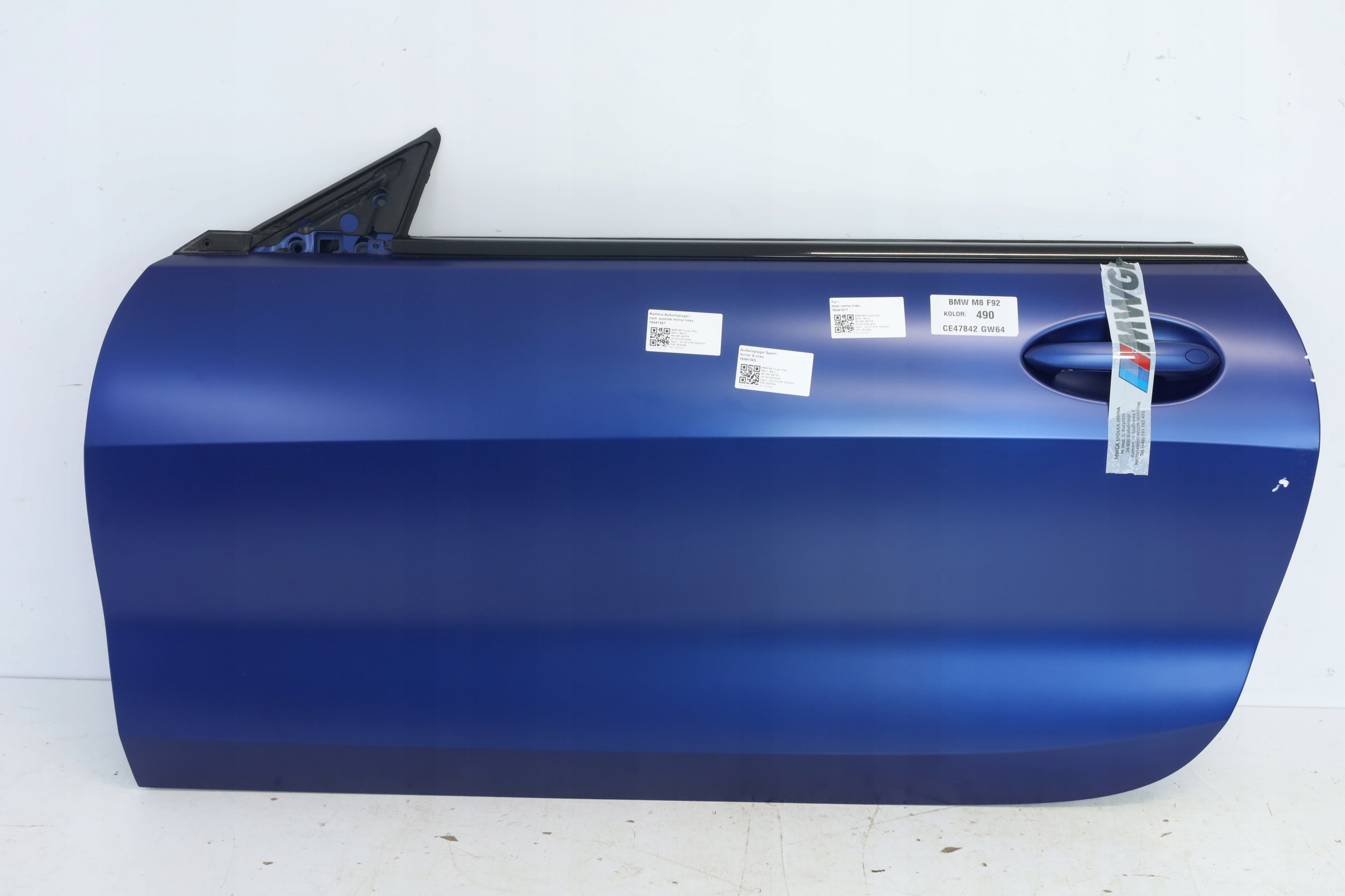 ДВЕРИ СЛЕВА ЛЕВЫЙ ПЕРЕД СПЕРЕДИ BMW 8 G14 G15 M8 F91 F92 490