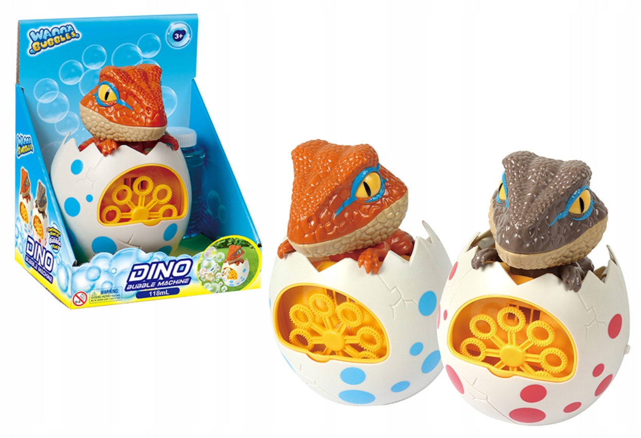 BAŃKI MYDLANE B/O DINOZAUR 17X12CM PŁYN 118ML 4016