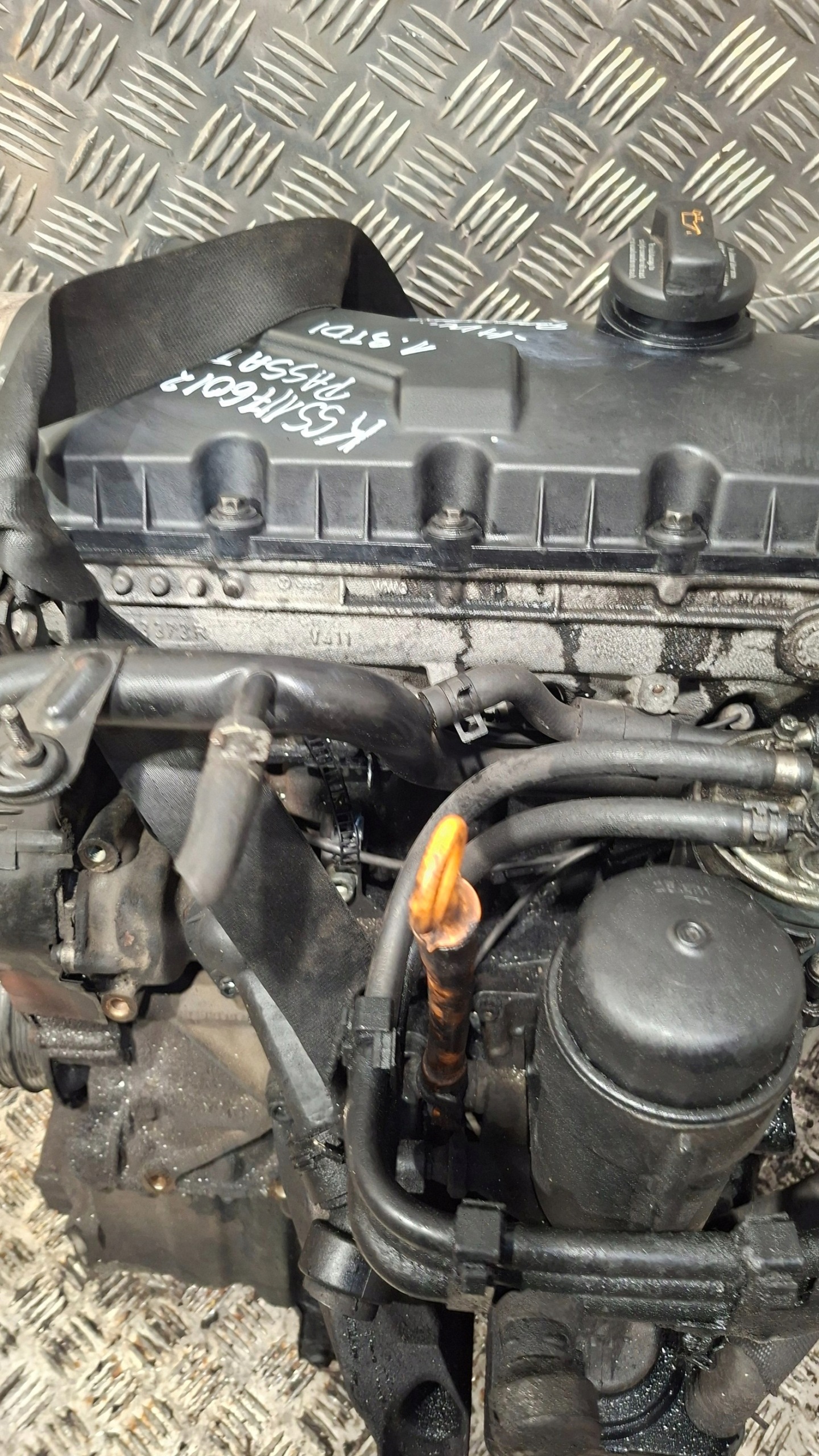 engine Z UKLADEM PALIWOWYM VW PASSAT B5 FL 1.9TDI AWX