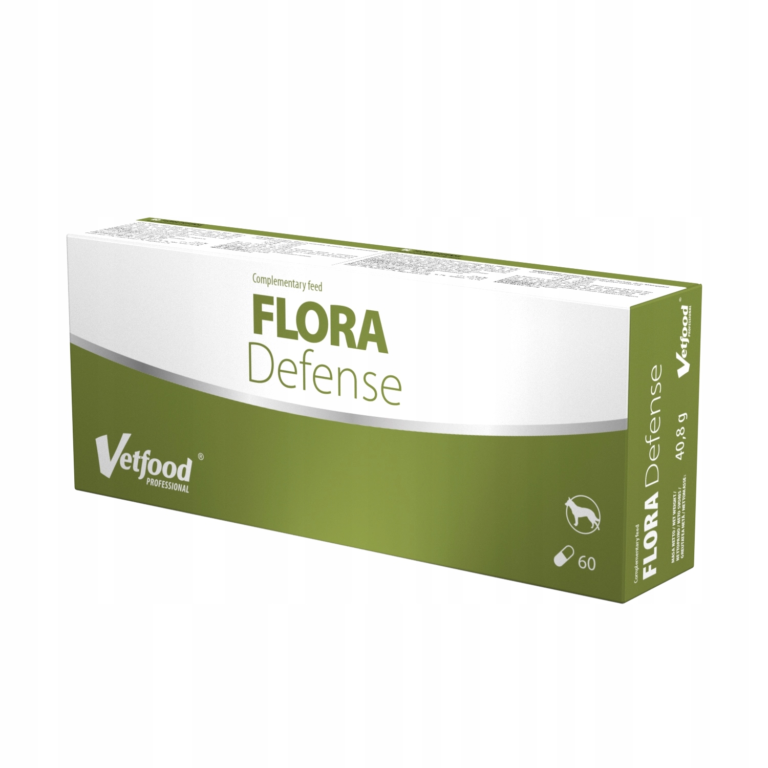 Levně VetFood Flora Defense 60 kapslí – průjem pro zvířata