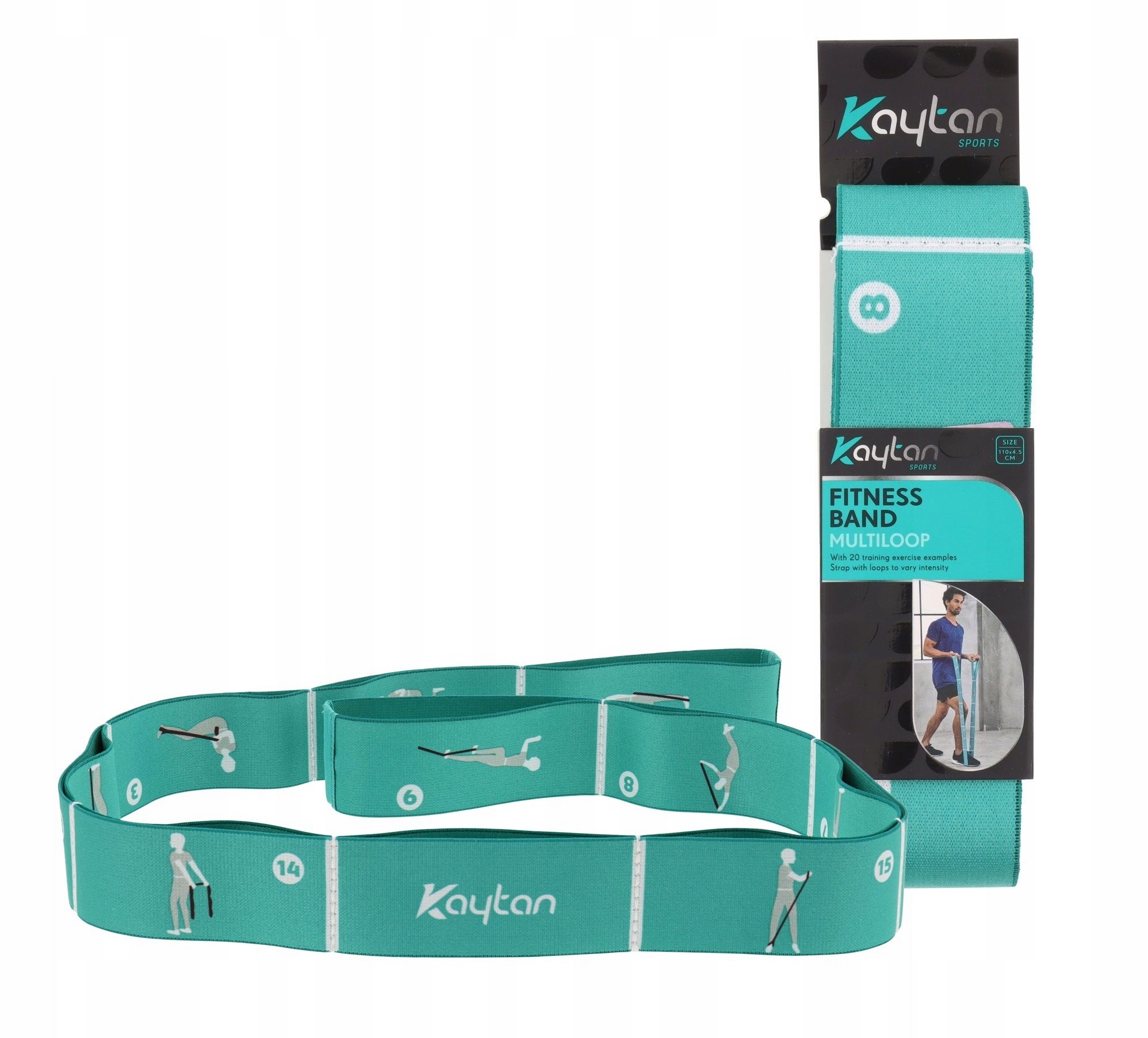 GUMA TAŚMA OPOROWA ELASTYCZNA DO ĆWICZEŃ CROSSFIT ĆWICZENIA SPORT Kaytan