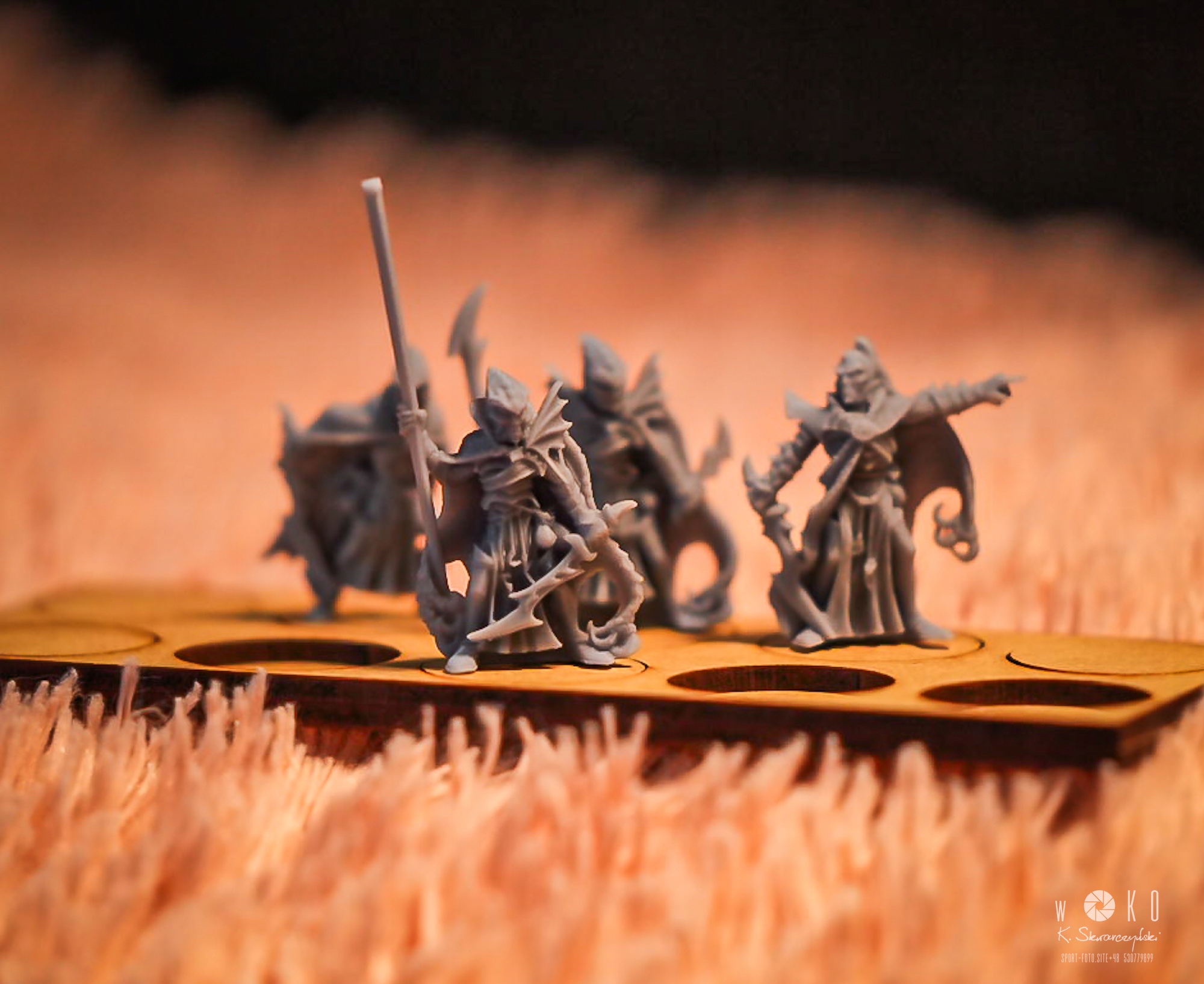 H065 Podstawka pod figurki 75mm - 5szt Nazwa Ekohobby