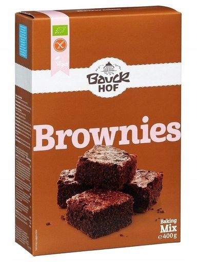 Levně Bauck Hof Směs na pečení brownie bezlepková Bio 400 g