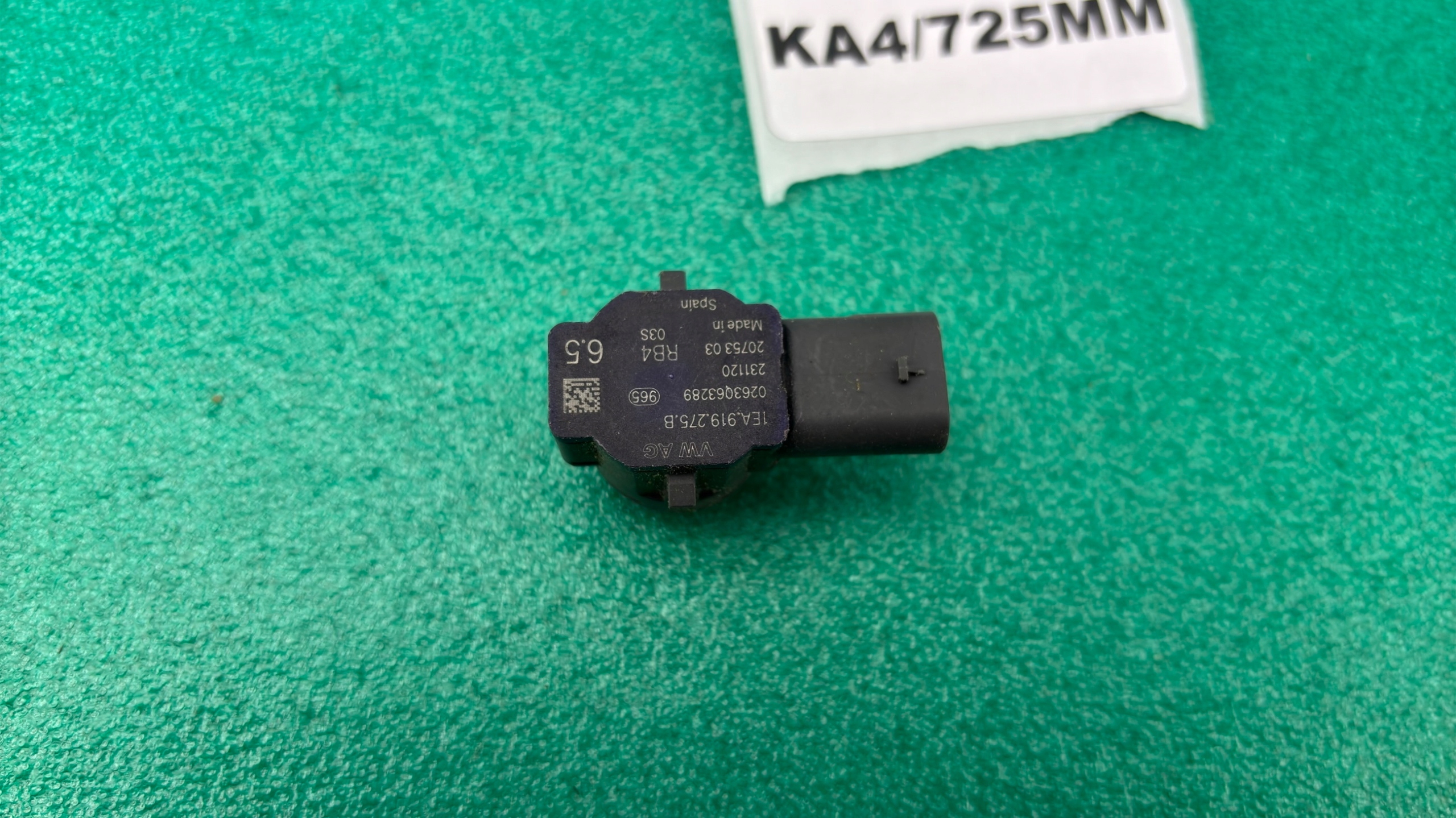 Sensor Parken PDC ID3 ID4 ID5 AUDI Q4 A6 E-TRON SEAT SKODA KA4/725MM