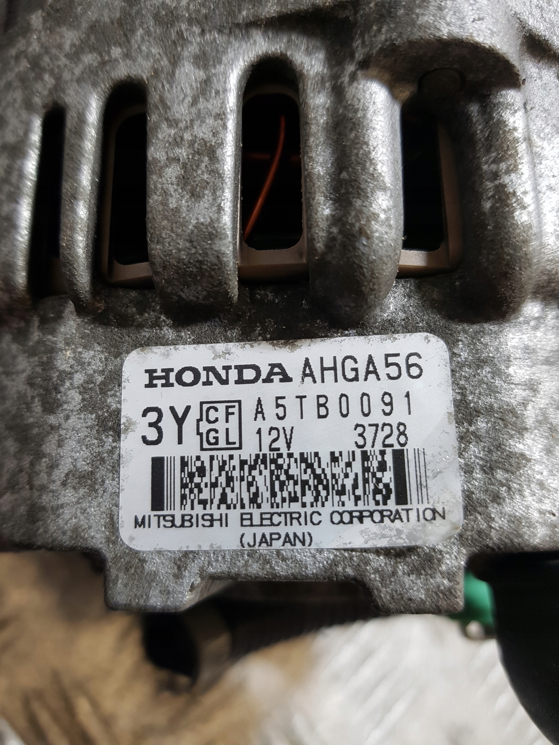 alternátor HONDA JAZZ 2