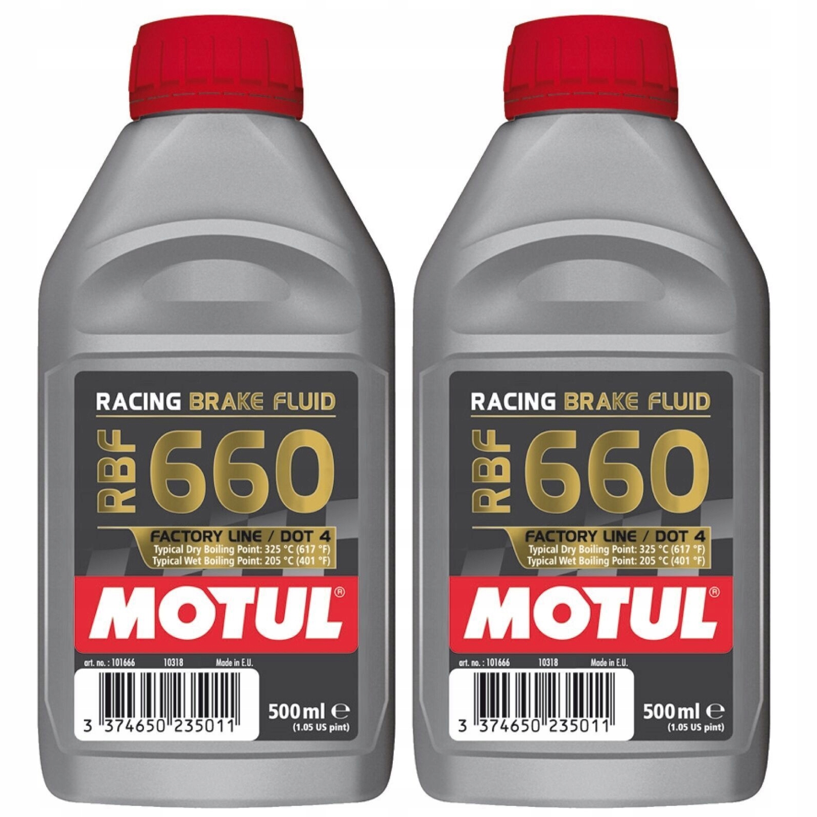 

2x Motul Rbf 660 DOT4 Racing 500ml Płyn hamulcowy