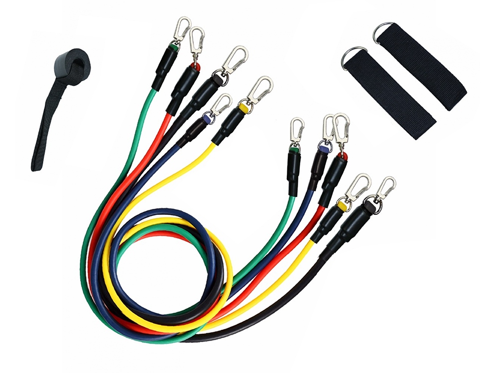 ZESTAW 5 GUM OPOROWYCH DO ĆWICZEŃ TRENING FITNESS Liczba sztuk w zestawie 5