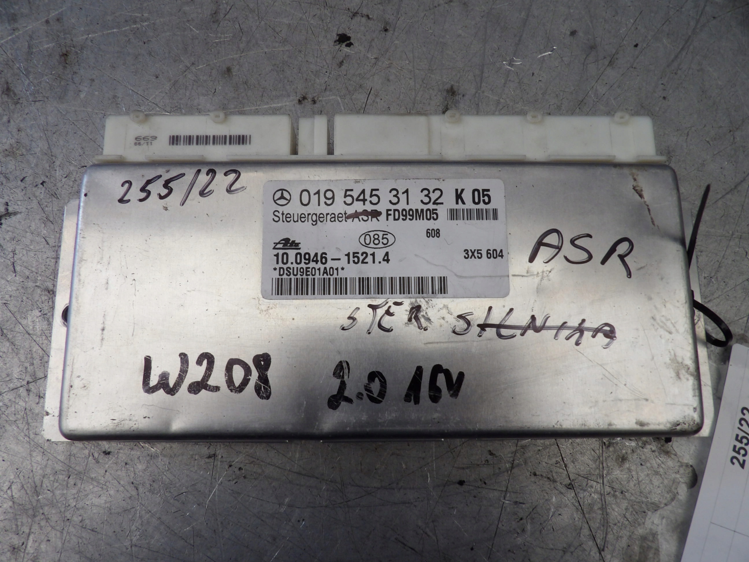 control unit ASR Mercedes W208 CLK 0195453132