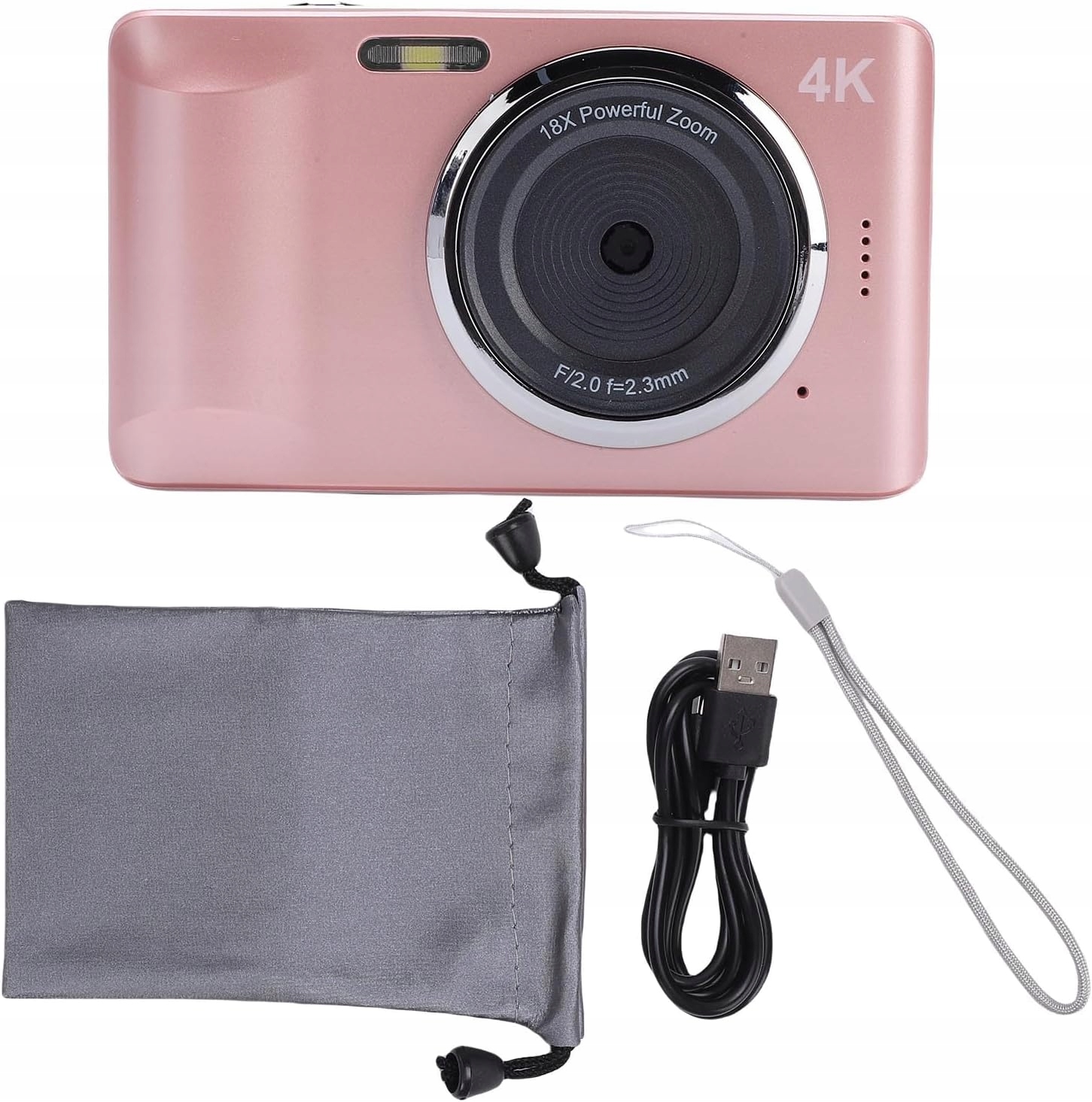 Digitální Fotoaparát Pro Děti, hry 4K 18X Zoom S 1200 mAh