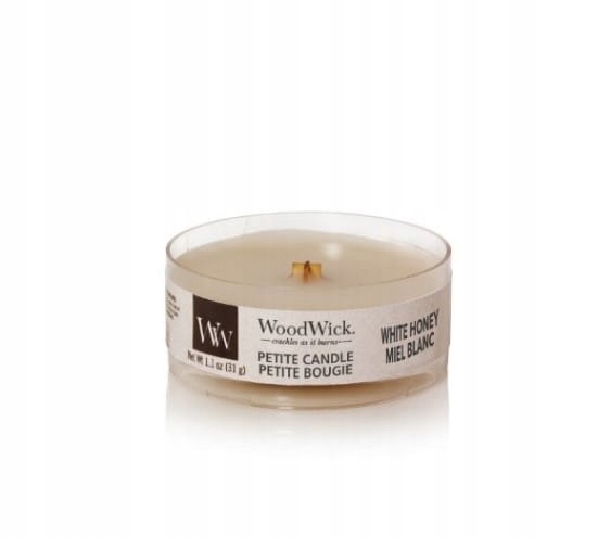 

WoodWick Świeca petite White Honey 8h 31g