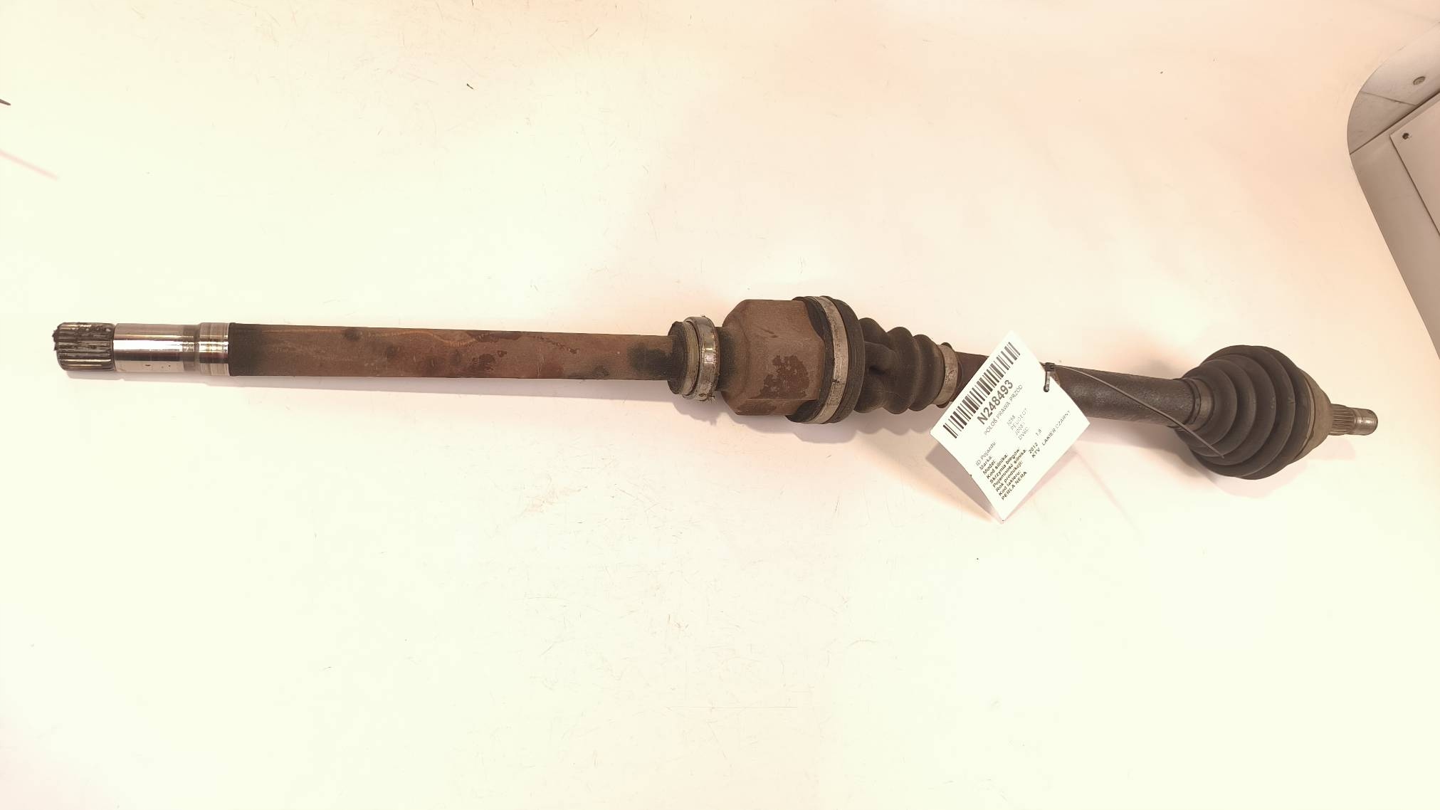semi-axis right front 9684135480 PEUGEOT 3008 and