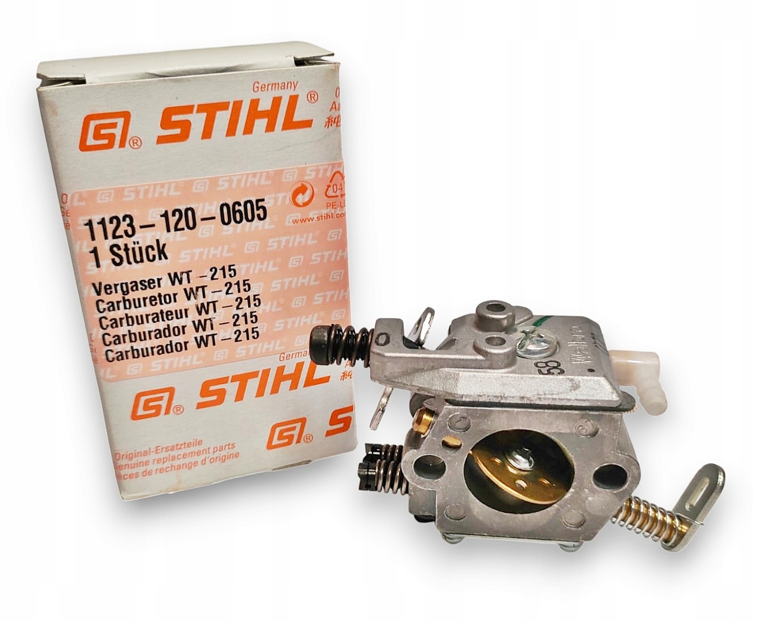 Gaźnik pilarki Stihl 021 023 025 MS210 MS230 MS250 Walbro WT-215 Oryginał