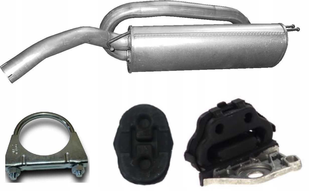 FIAT BRAVO II 1.4 2007- TŁUMIK KOŃCOWY