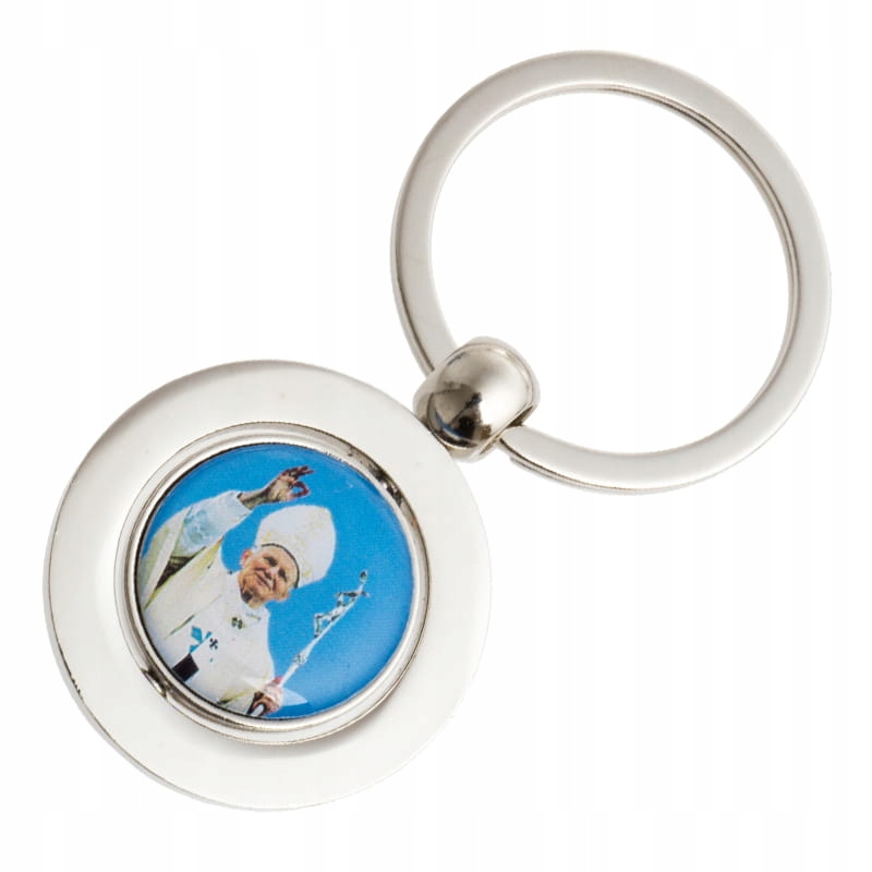 

Brelok Św.krzysztof I Janem Pawłem II Obrotowy