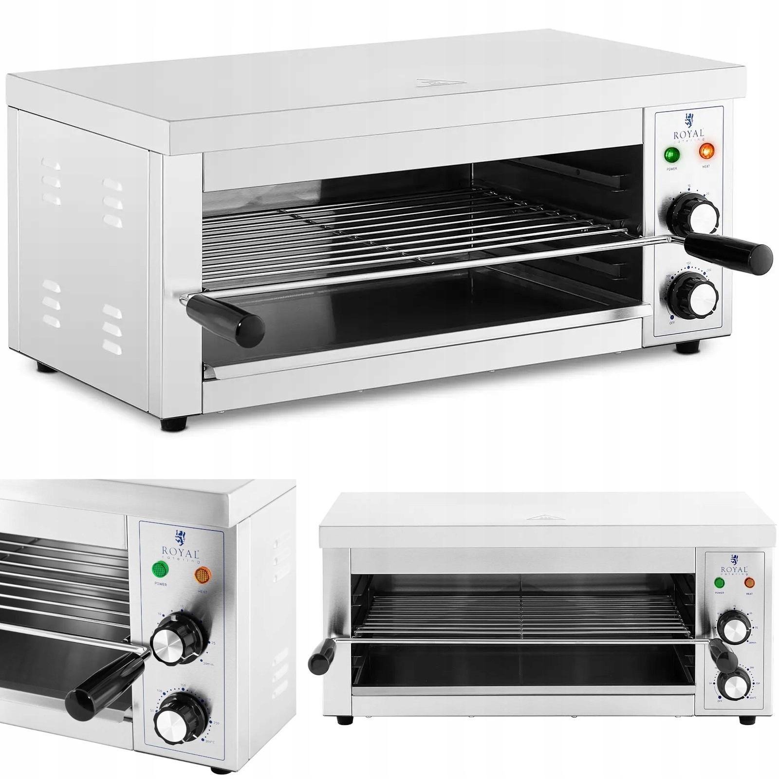 toustovač Salamander na zapékání toastů 50-300 C 2500 W