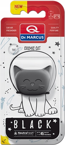 

Zawieszka zapachowa Dr.Marcus Cosmic Cat Black kot