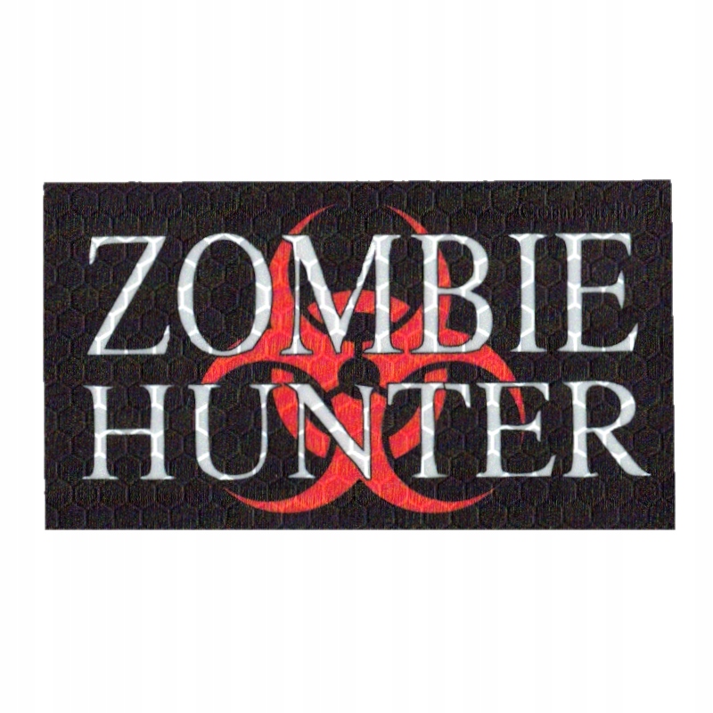 Naszywka Zombie Hunter Morowo Combat-ID Pvc Rzep Morale Patch