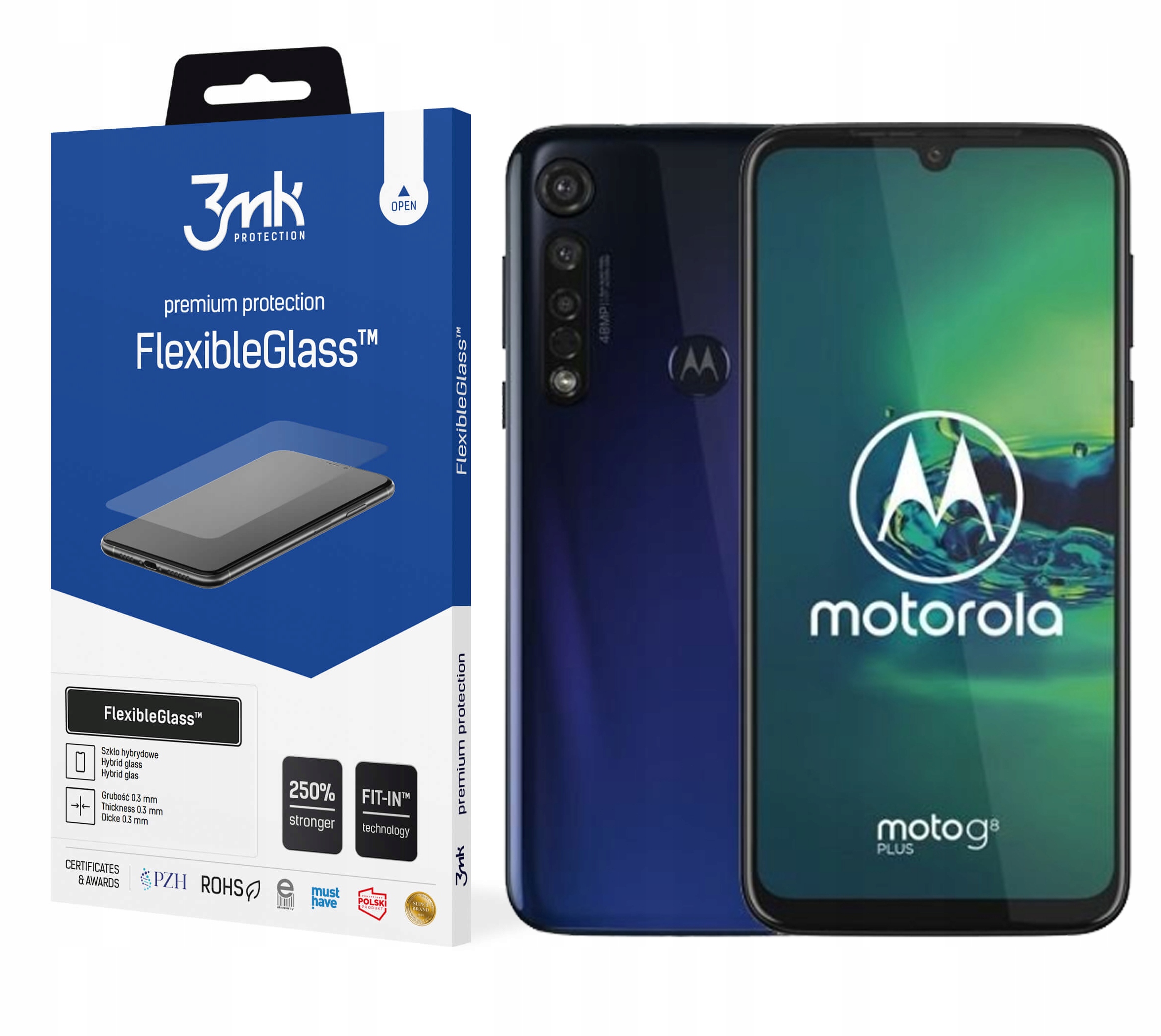 

3MK FlexibleGlass do Motorola Moto G8 Plus