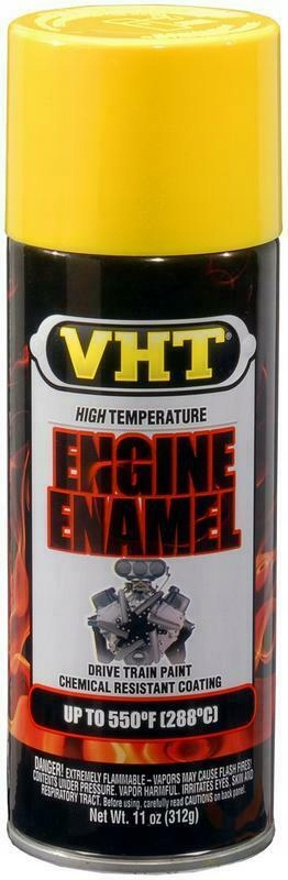 VHT128 ЖЕЛТЫЙ ЛАК ДЛЯ ДВИГАТЕЛЯ 288 ° C HARLEY 400ML