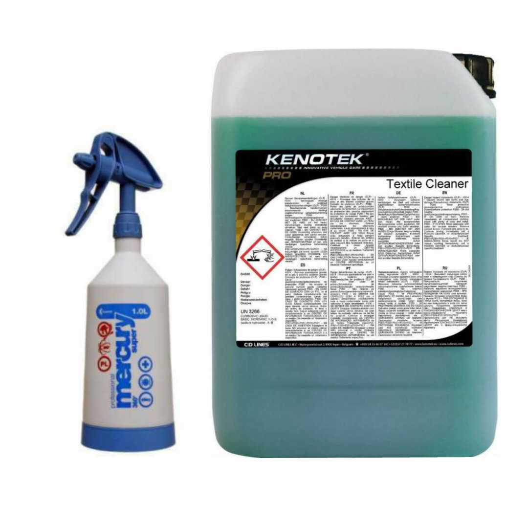

Zestaw Do Prania Tapicerki Textile Cleaner Kenotek