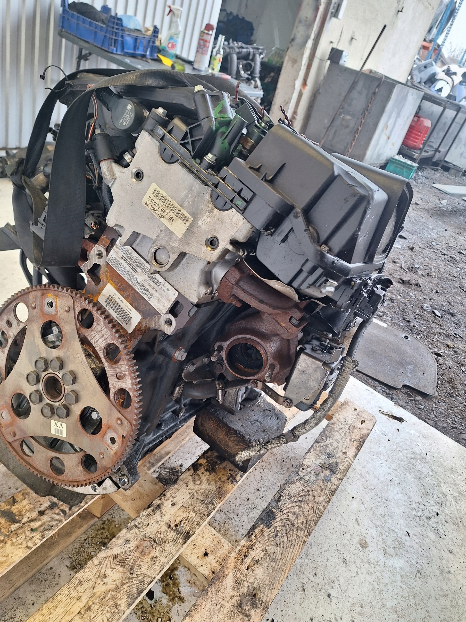 BMW 5 E61 E61 02-08 engine 2.0D 150KM M47 204D4