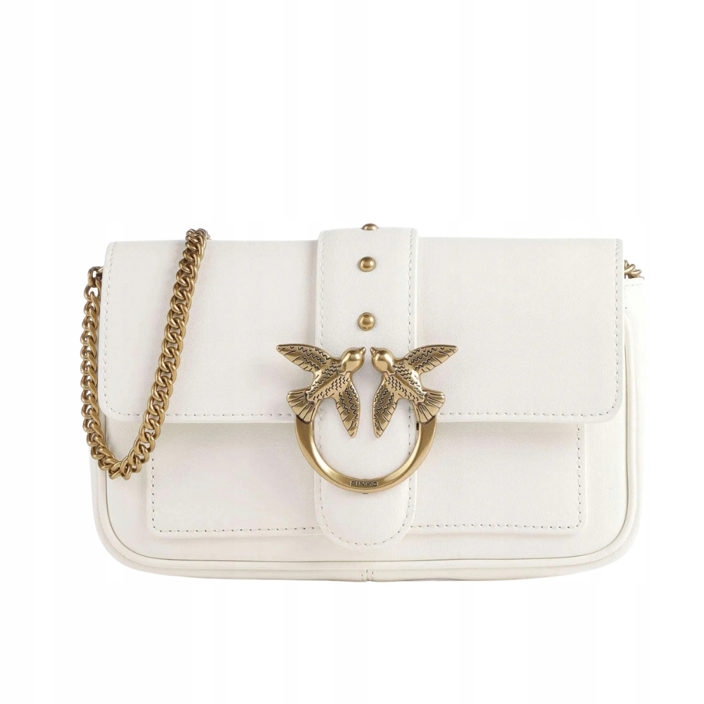 Pinko Bílá psaníčko Love One Pocket C