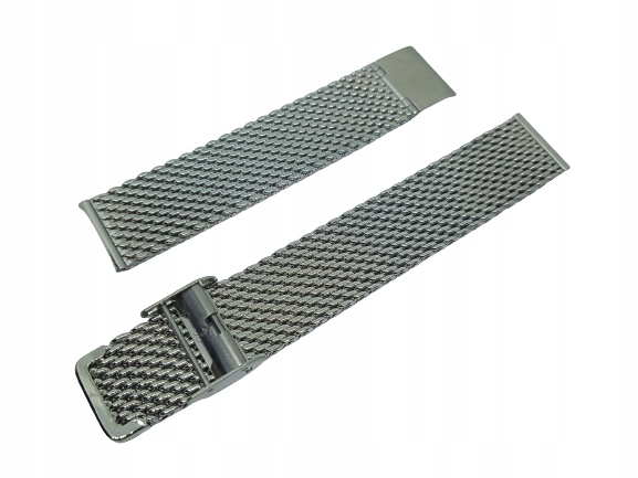 BRANSOLETA DO ZEGARKA SIATKOWA MESH SREBRNA 18MM GRUGOŚĆ 3MM Marka Jordan Kerr