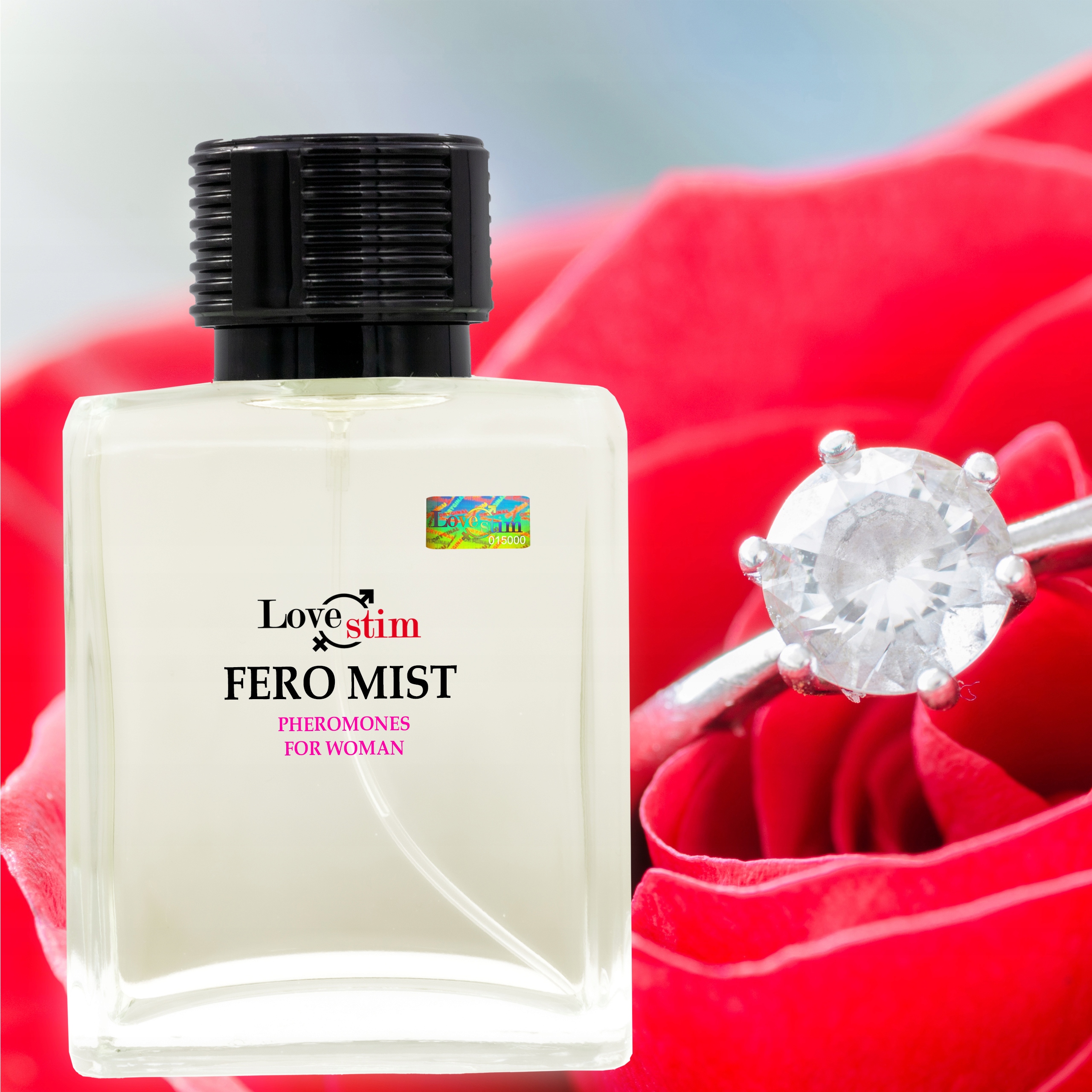 LOVESTIM FEROMIST STRONG 100ml DLA KOBIET FEROMONY DAMSKIE LEKKI ZAPACH Marka LoveStim