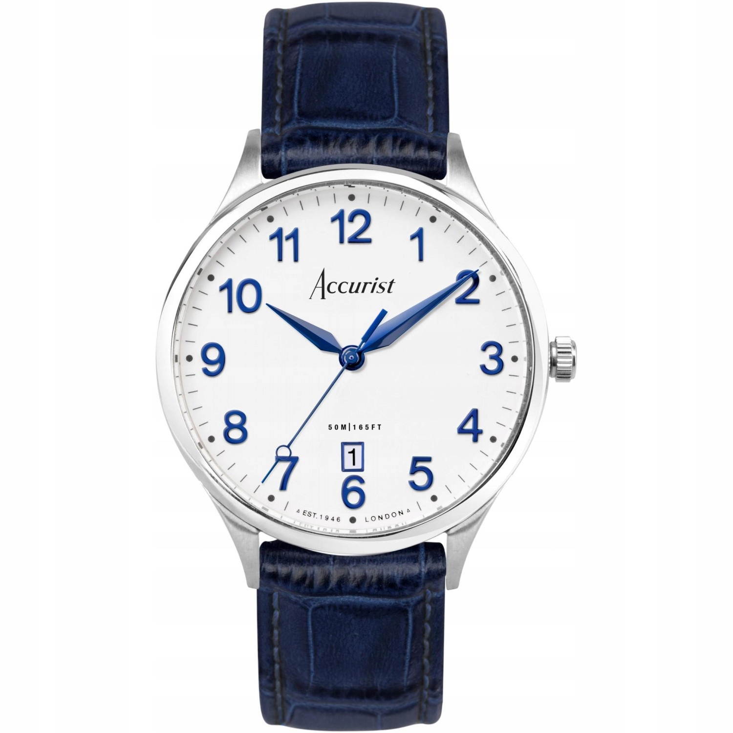 Pánské Hodinky Accurist 73000 modrý pásek