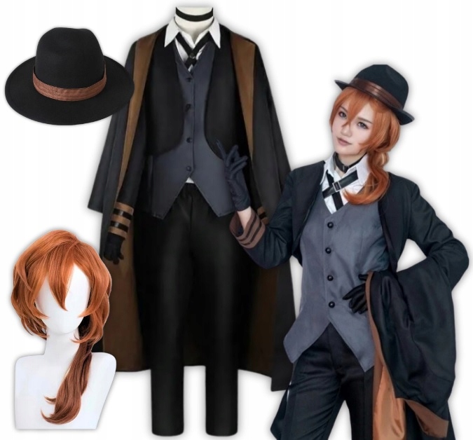 Kostým Chuuya Nakahara Cosplay Bungou Stray Dogs M L 164 170