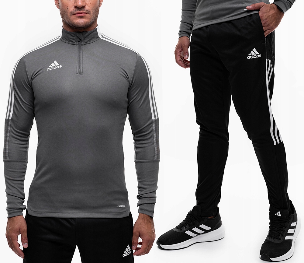 Teplákovka Pánský komplet adidas Tiro 21 Sportovní tréninková Mikina Kalhoty vel. S