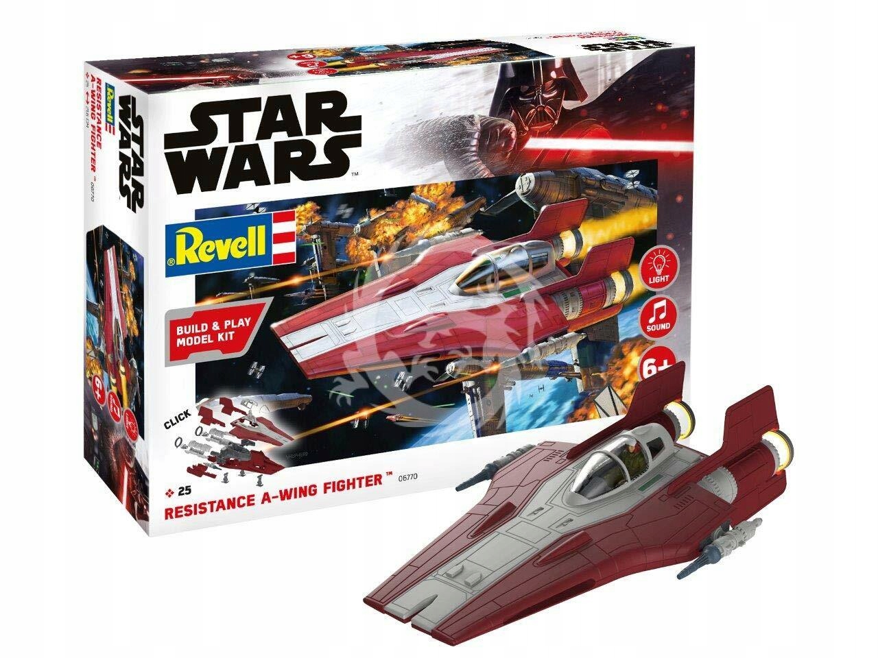 Star Wars Resistance A-Wing Fighter Kuat Systems Engineering Revell 06770 pp