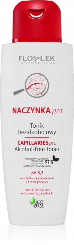 FlosLek Laboratorium Dilated Capillaries tonik do twarzy bez alkoholu
