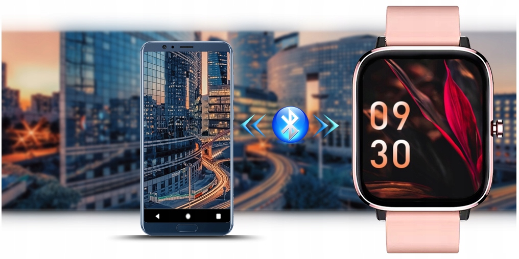 SMARTWATCH DAMSKI ROZMOWY CIŚNIENIE SMS BOX GRAWER Kompatybilność systemowa Android iOS