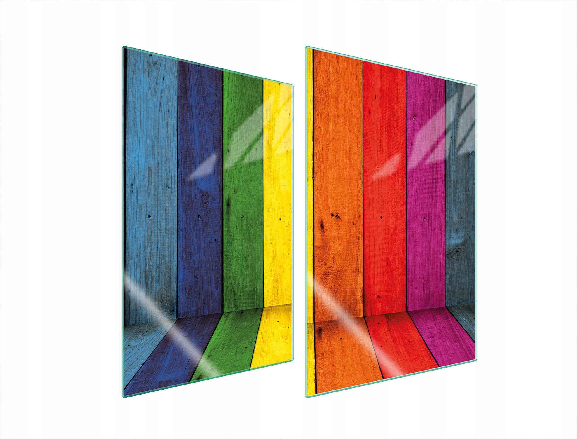 Ochranná Skleněná Deska Do Kuchyně 2x35x52 Barevné Tvrzené Sklo