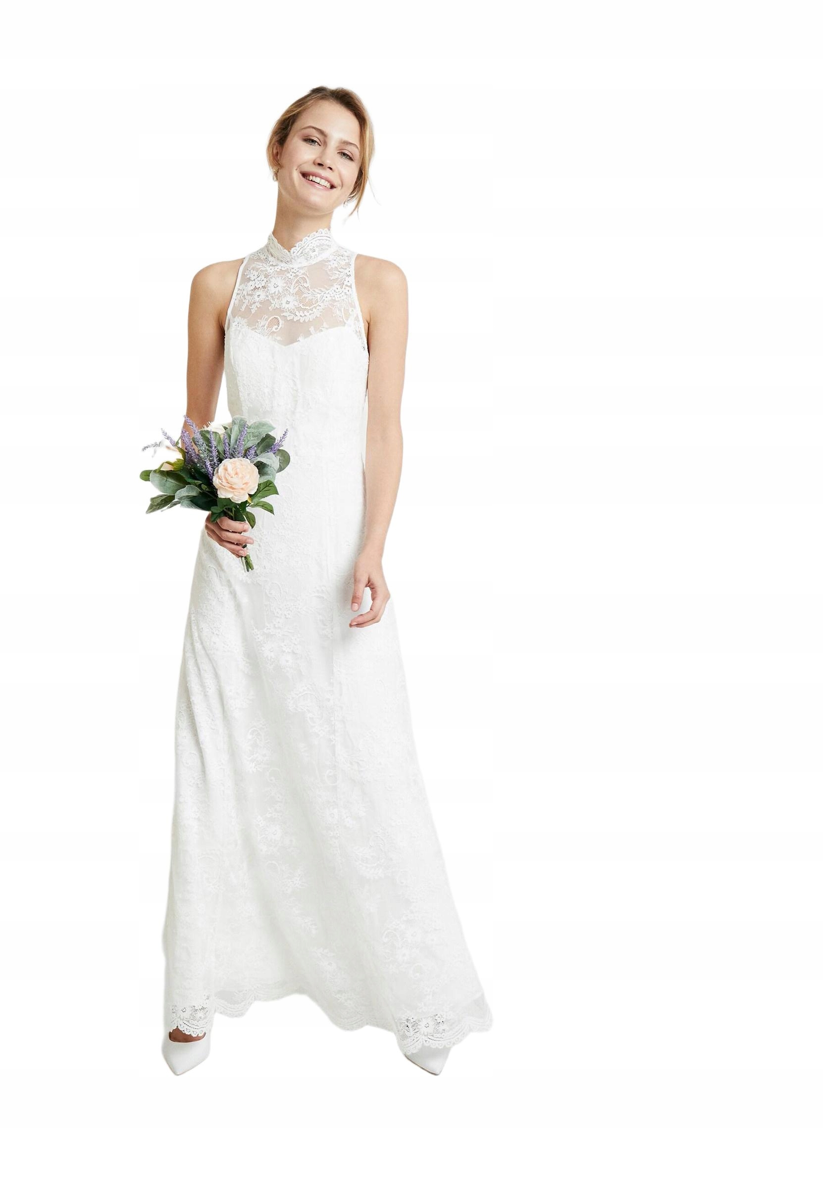 Ivy Oak Šaty Maxi Krajka Slm 42