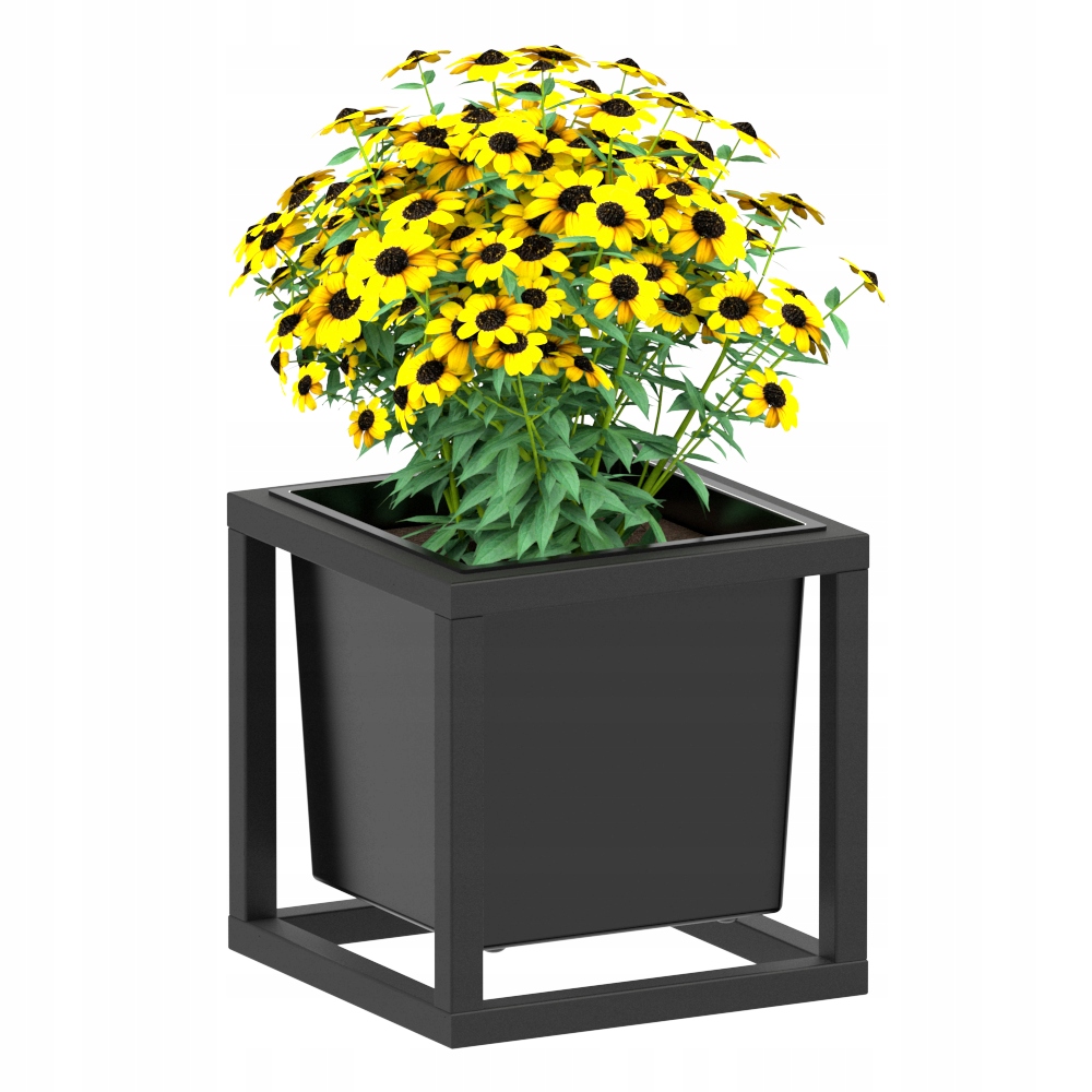 

Kwietnik Metalowy Stojak Na Kwiaty Desigm S 15cm