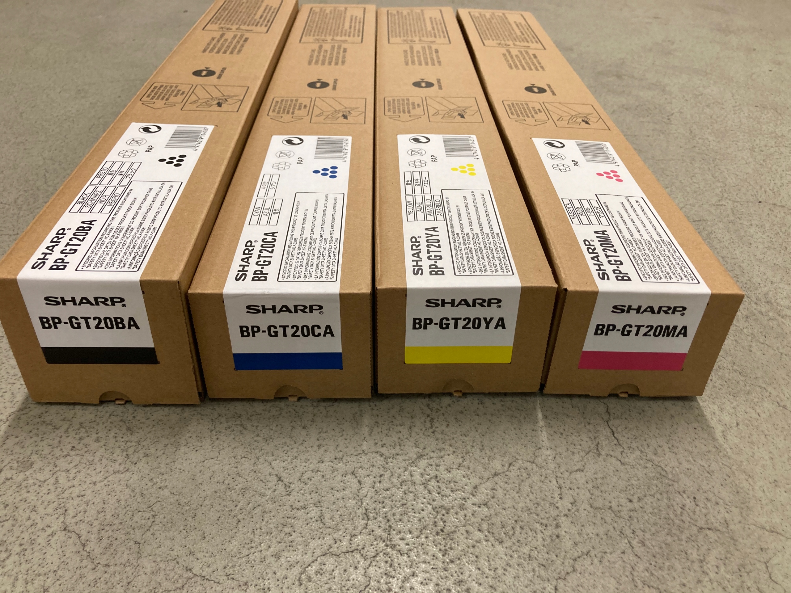 Toner Sharp BP-GT20CA modrý (cyanový)