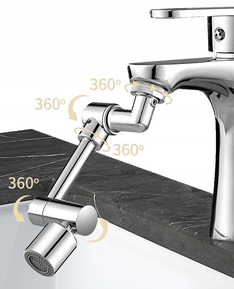 AERATOR PRZEDŁUŻKA DO KRANU BATERII PERLATOR 1440°