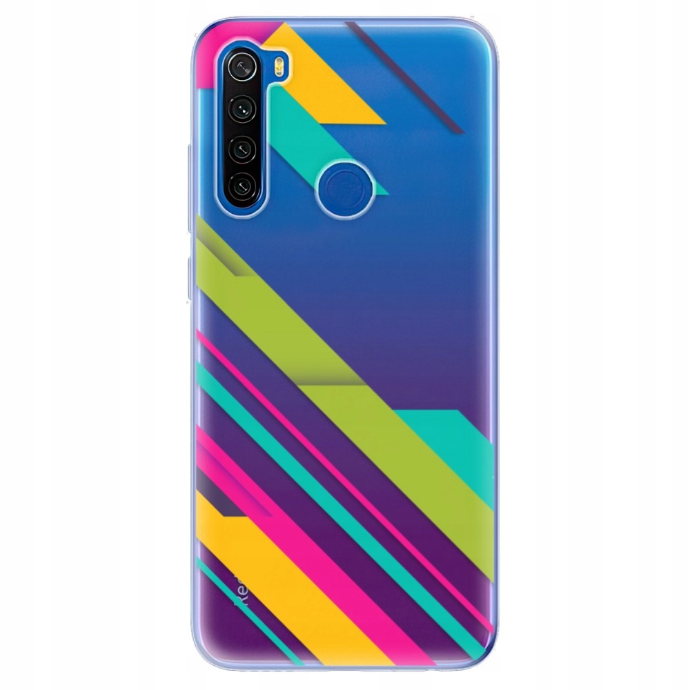Silikonowe etui iSaprio Color Stripes 03 do Xiaomi Redmi Note 8T