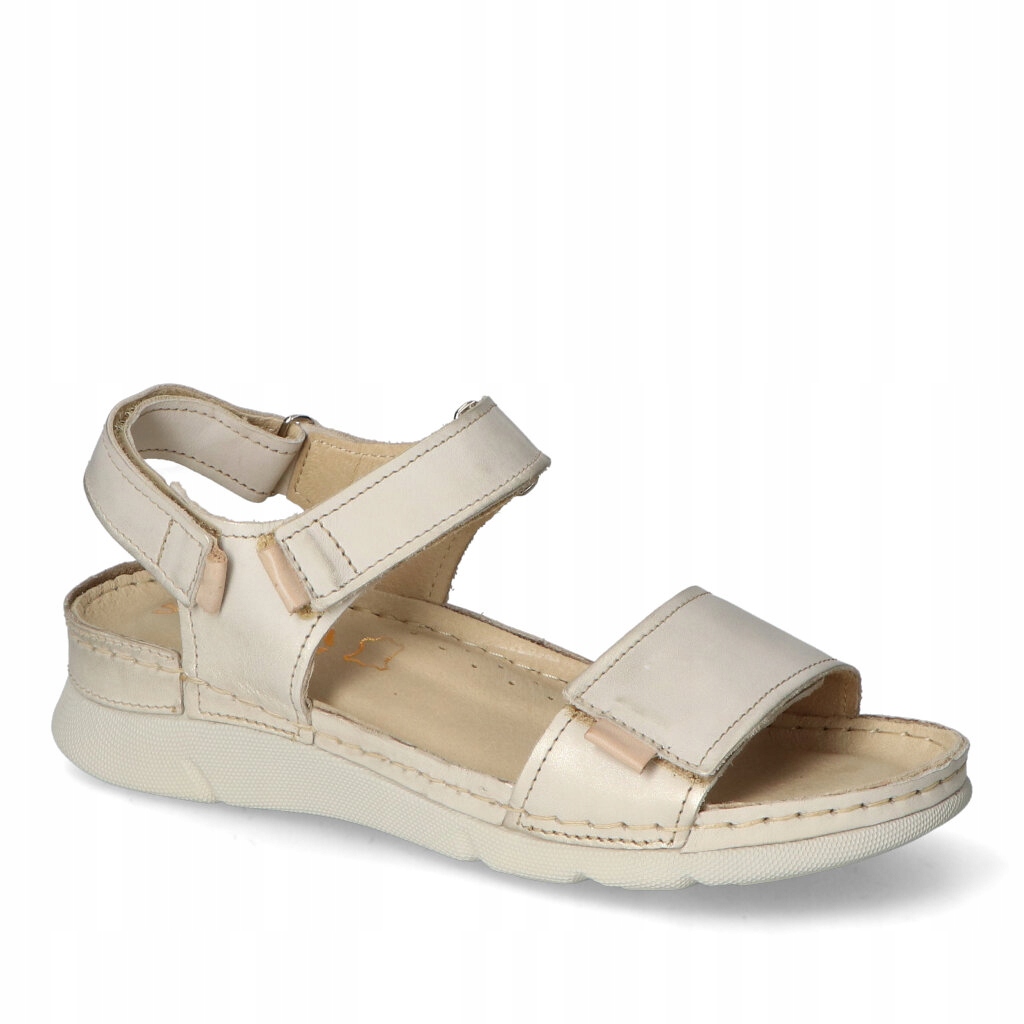 Sandály Stella 990 Béžová/Zlatá-55 lico 39