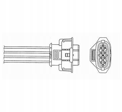 Sonda lambda OPEL 1.8 16V Z18XER NTK oryginał Numer katalogowy części 1705