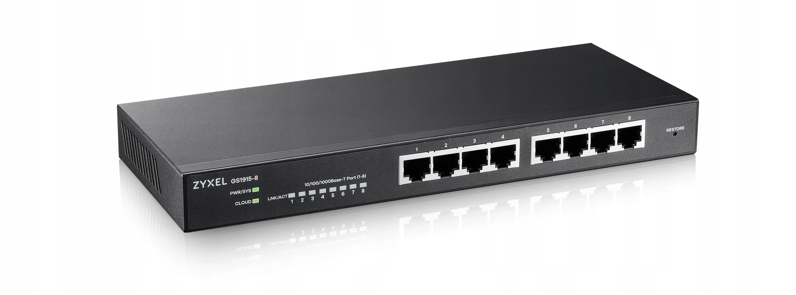 Zyxel GS1915-8 Spravovaný L2 Gigabit Ethernet