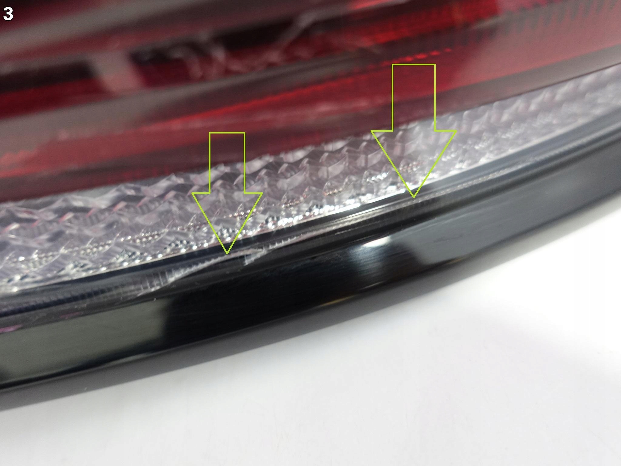 PORSCHE CAYENNE III E3 9Y0 LIFT 23- light LED left rear part EUROPA